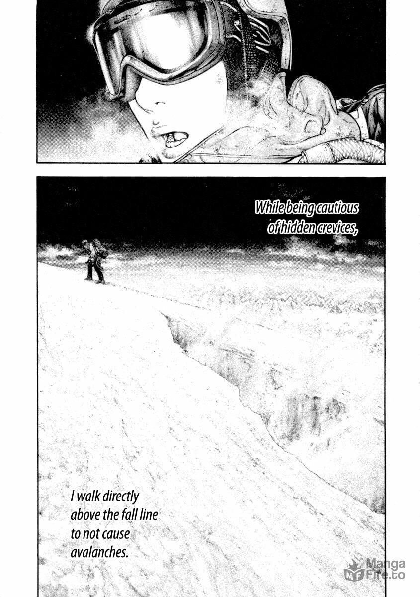 The Climber (Kokou no Hito) Manga Chapter 158 page 3 - Inhuman scene