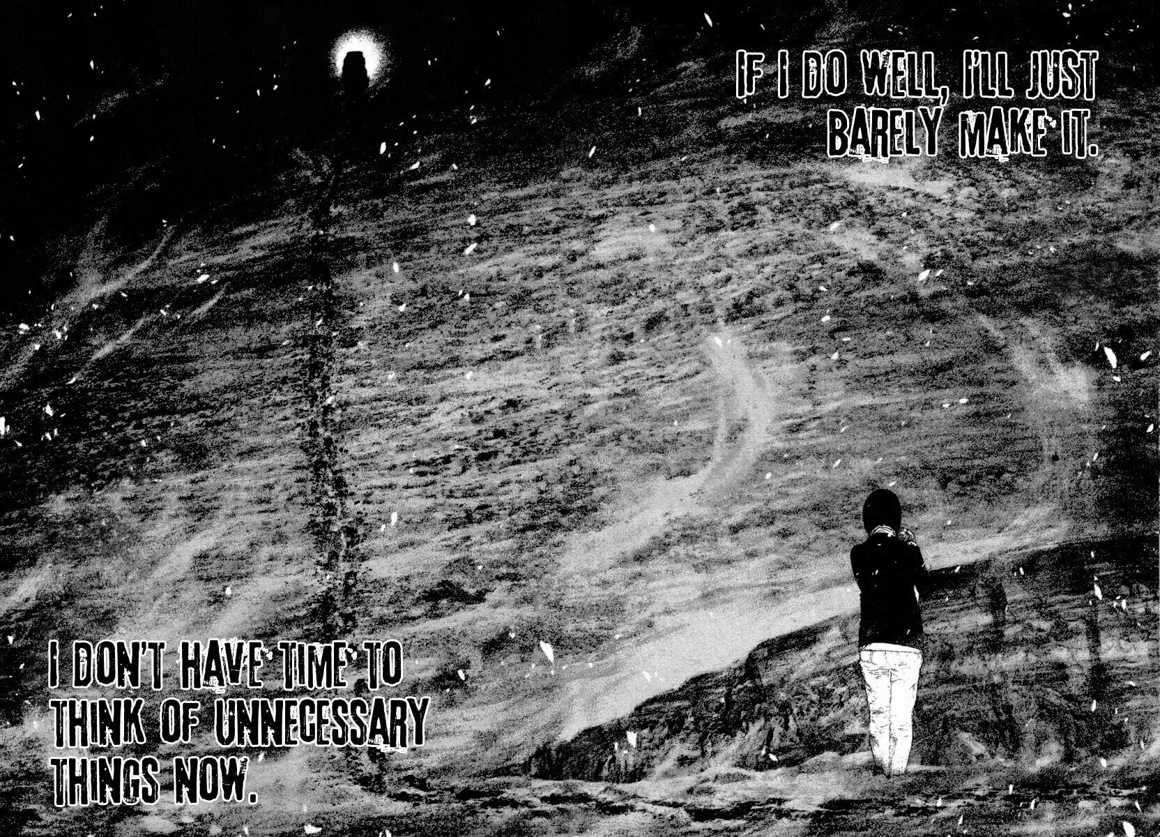 The Climber (Kokou no Hito) Manga Chapter 159 page 9 - Conflict scene