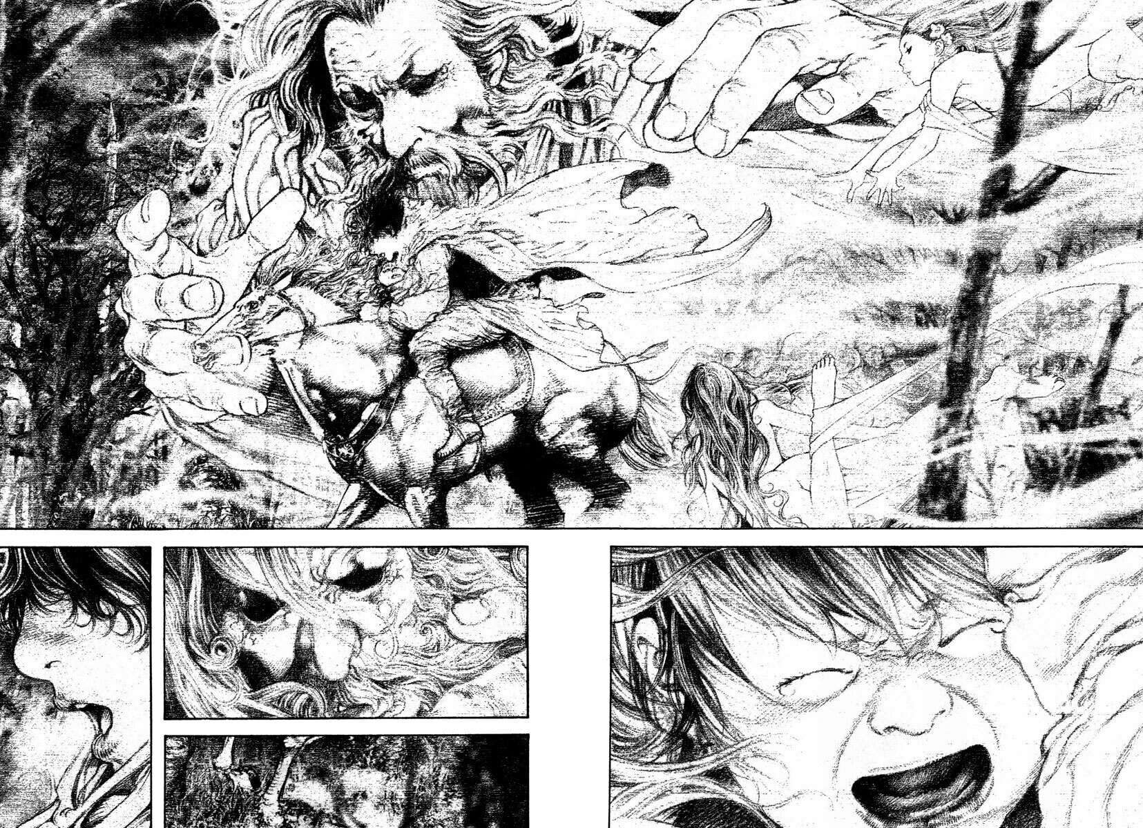 The Climber (Kokou no Hito) Manga Chapter 160 page 11 - Alder King scene