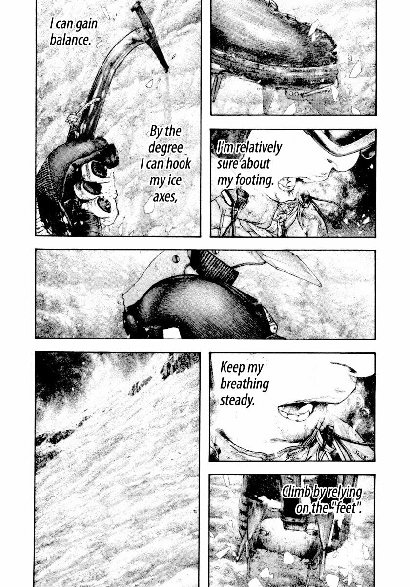 The Climber (Kokou no Hito) Manga Chapter 160 page 4 - Alder King scene