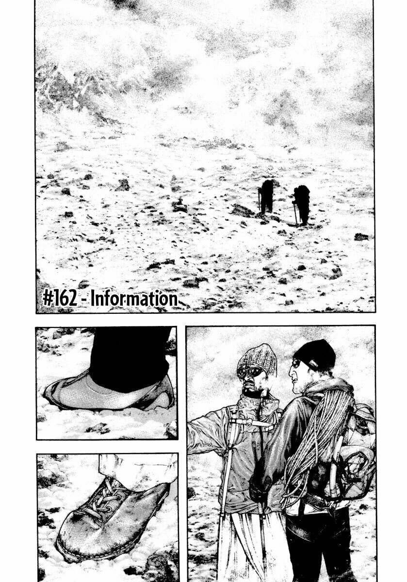 The Climber (Kokou no Hito) Manga Chapter 162 page 1 - Information scene