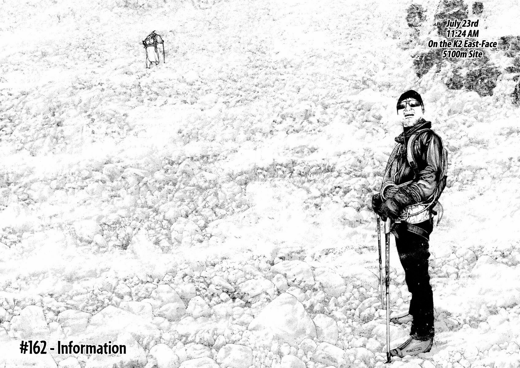 The Climber (Kokou no Hito) Manga Chapter 162 page 2 - Information scene