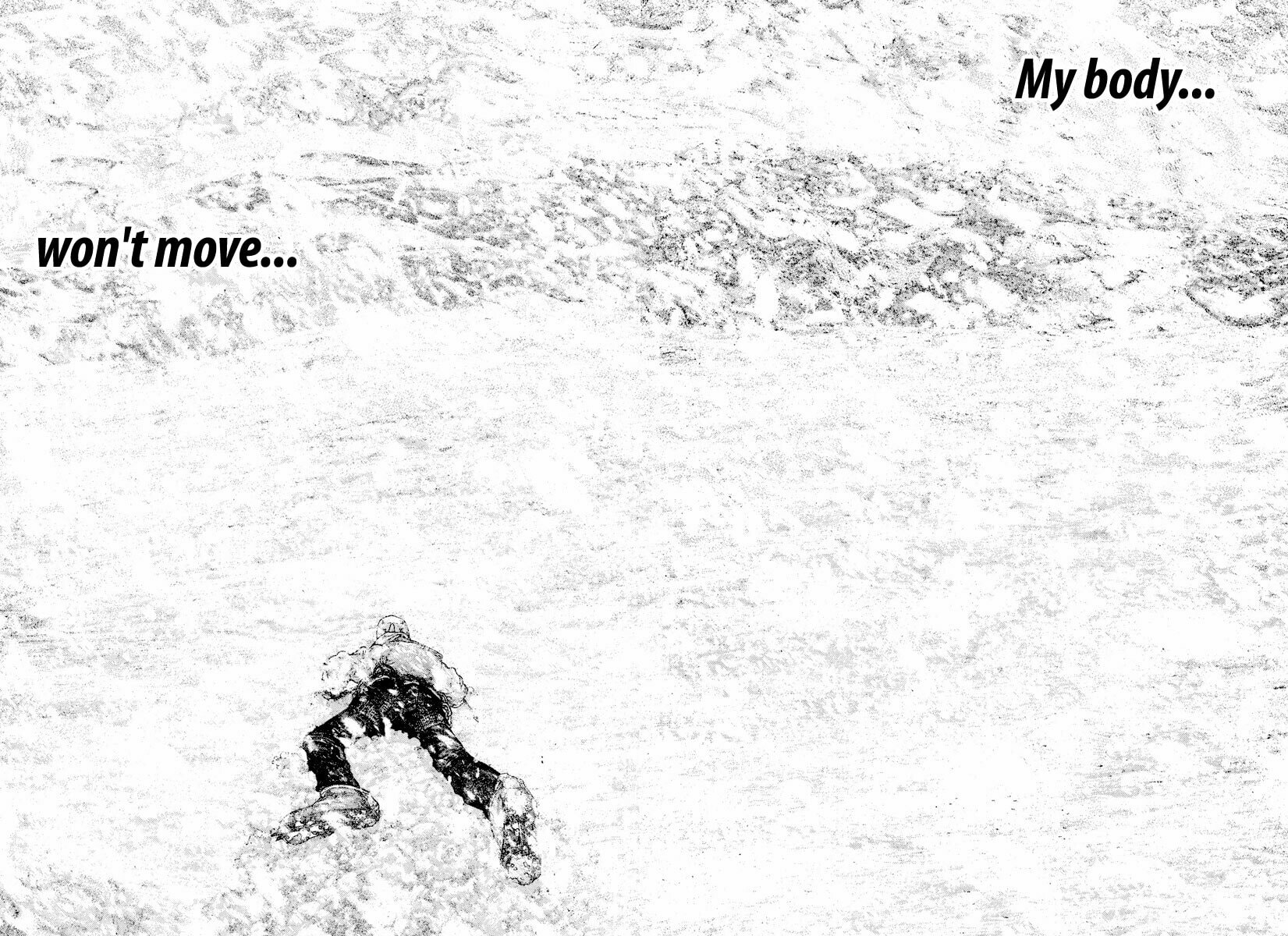 The Climber (Kokou no Hito) Manga Chapter 164 page 11 - Determination scene