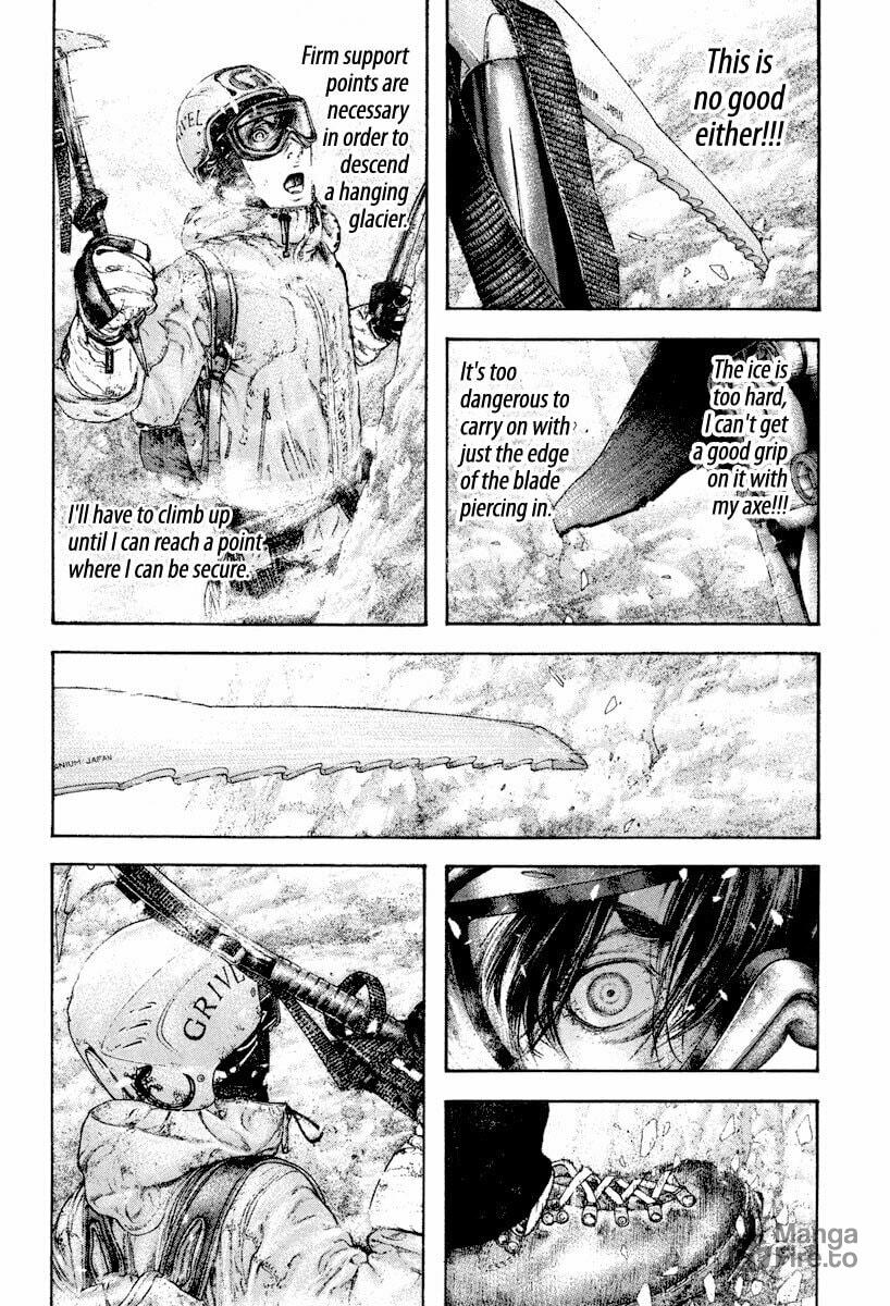 The Climber (Kokou no Hito) Manga Chapter 164 page 5 - Determination scene
