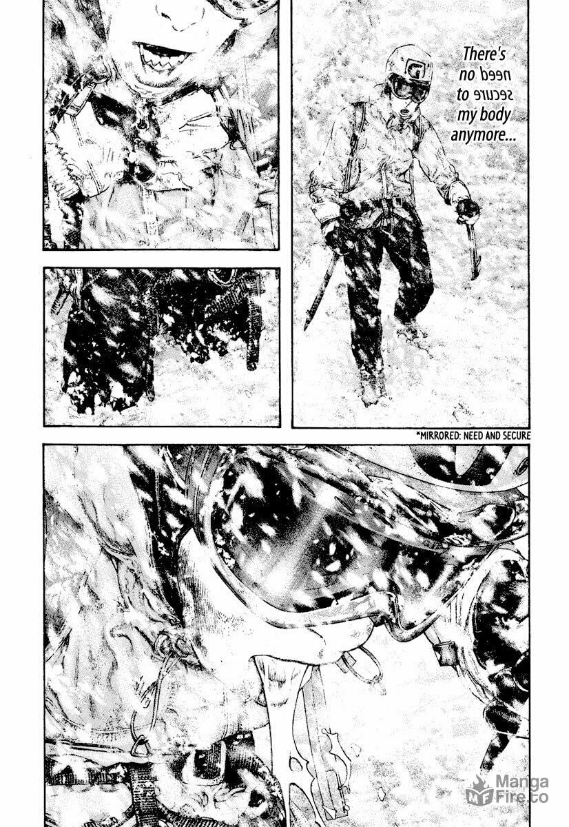 The Climber (Kokou no Hito) Manga Chapter 167 page 11 - Last Farewell scene