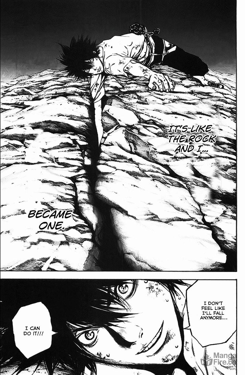The Climber (Kokou no Hito) Manga Chapter 17 page 15 - Falling Accident scene