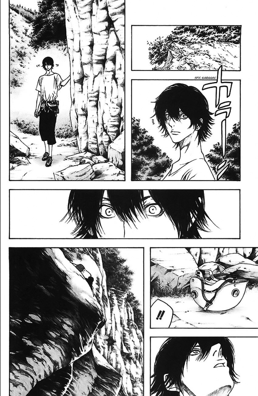The Climber (Kokou no Hito) Manga Chapter 17 page 4 - Falling Accident scene
