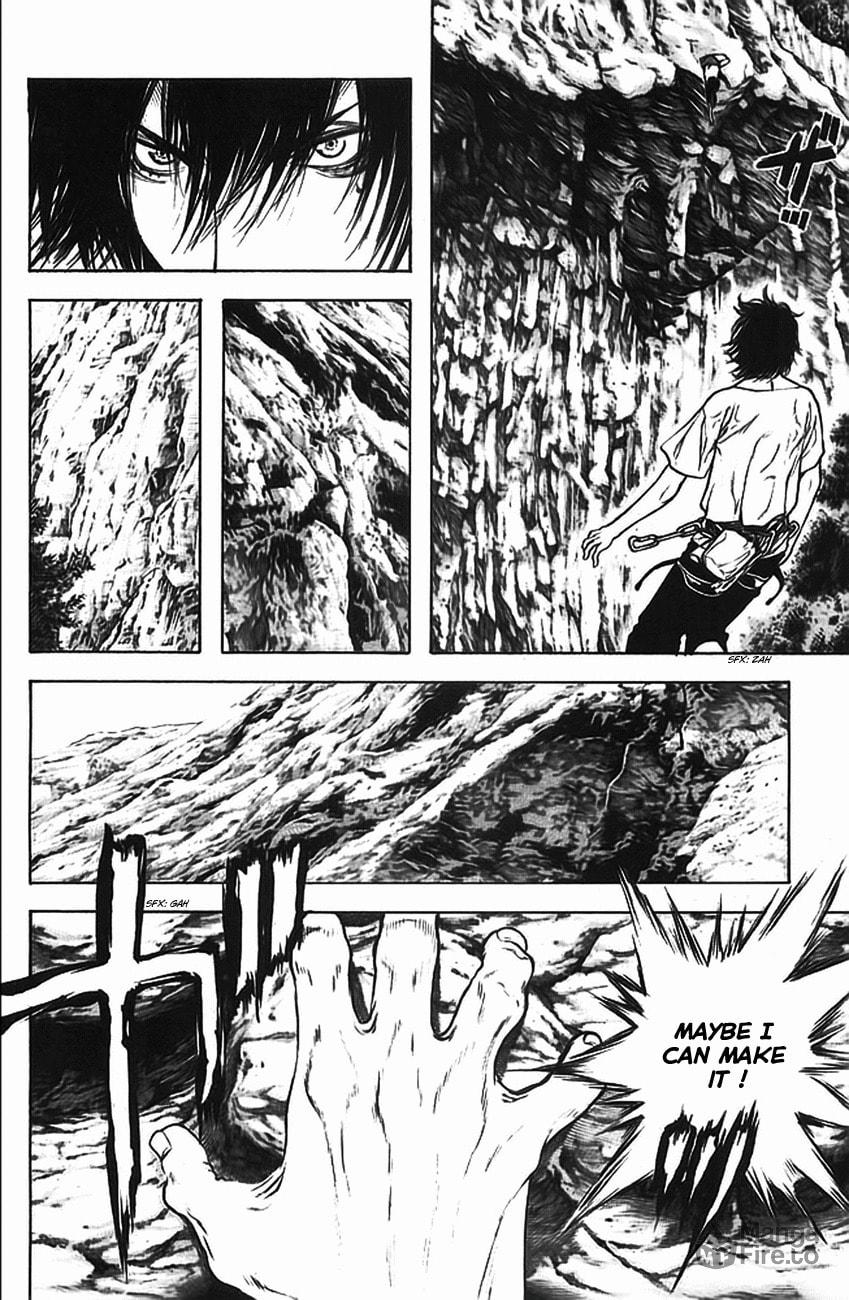 The Climber (Kokou no Hito) Manga Chapter 17 page 6 - Falling Accident scene