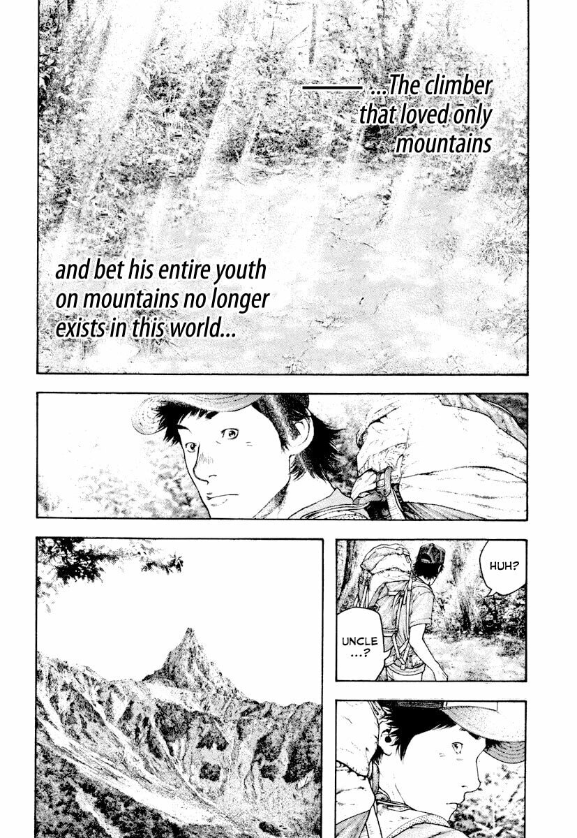 The Climber (Kokou no Hito) Manga Chapter 170 page 22 - Survivor [END] scene