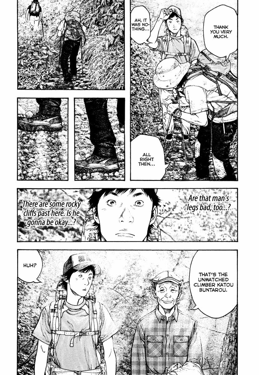 The Climber (Kokou no Hito) Manga Chapter 170 page 7 - Survivor [END] scene