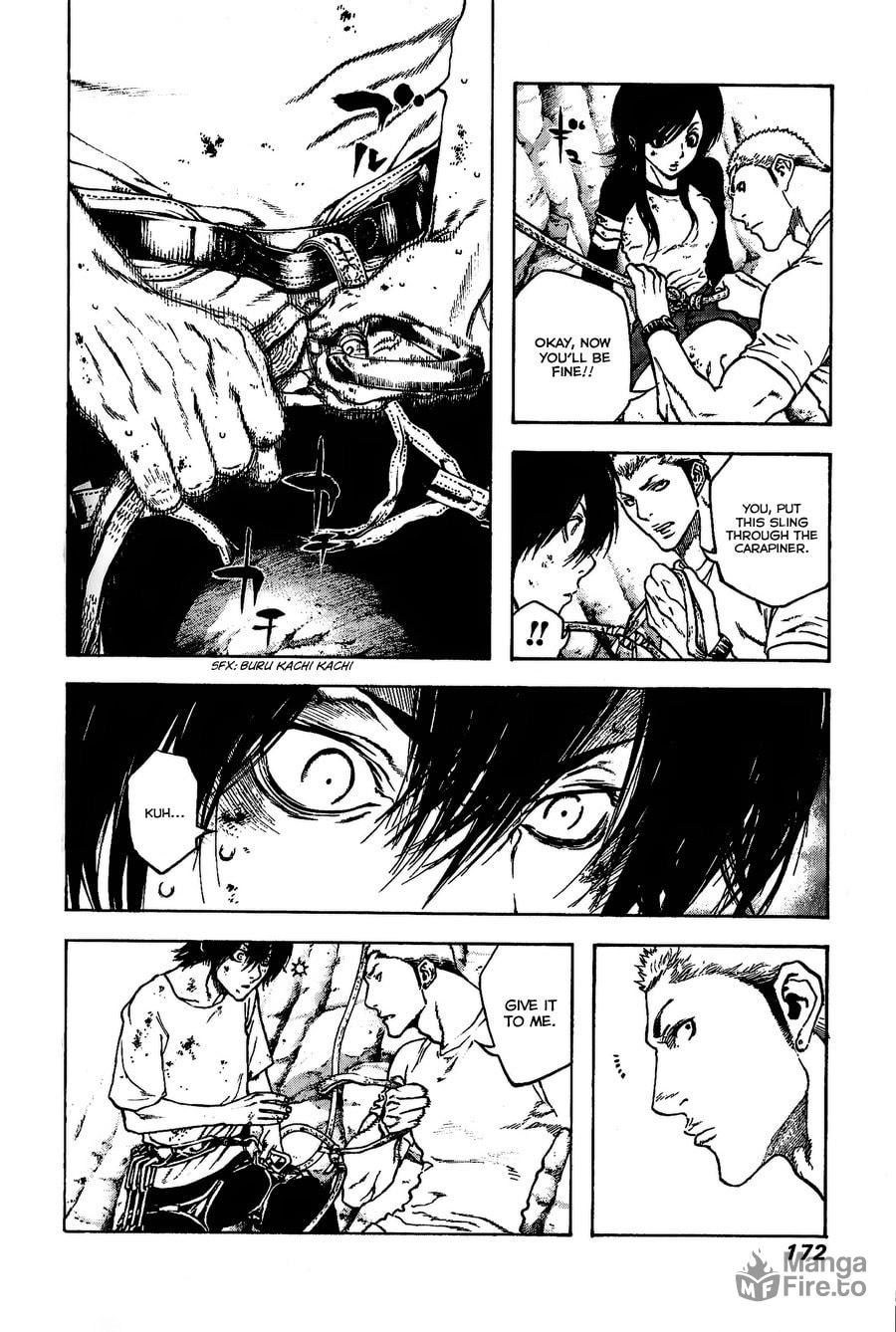 The Climber (Kokou no Hito) Manga Chapter 18 page 10 - Life-Saving scene