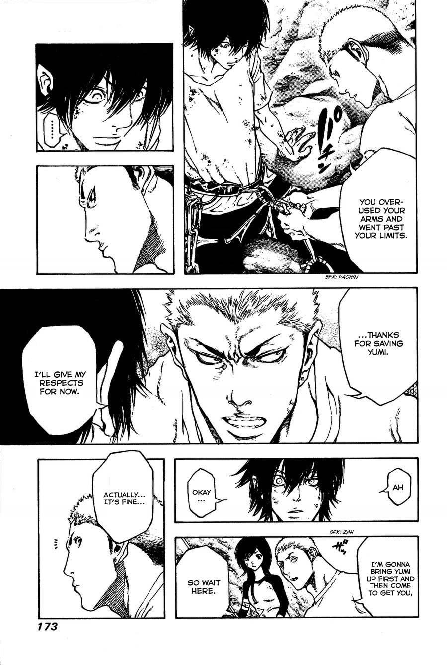 The Climber (Kokou no Hito) Manga Chapter 18 page 11 - Life-Saving scene