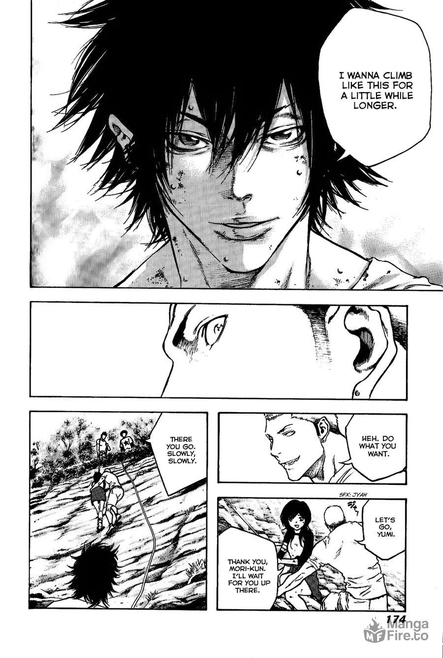 The Climber (Kokou no Hito) Manga Chapter 18 page 12 - Life-Saving scene