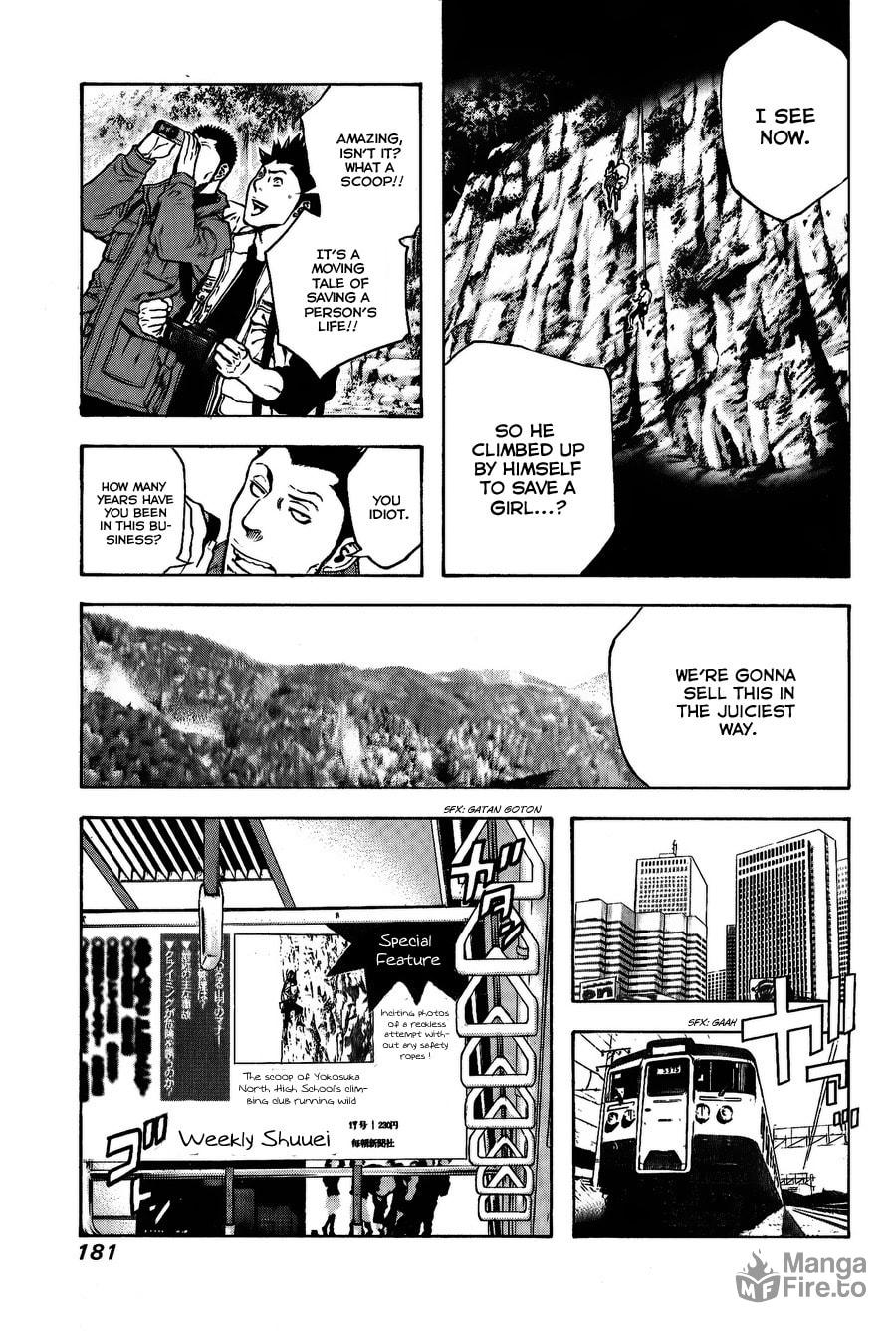 The Climber (Kokou no Hito) Manga Chapter 18 page 18 - Life-Saving scene