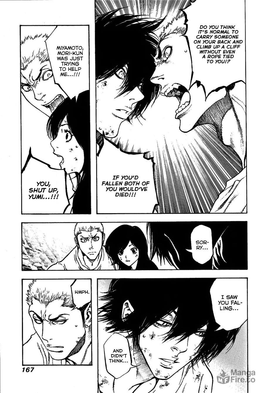 The Climber (Kokou no Hito) Manga Chapter 18 page 5 - Life-Saving scene