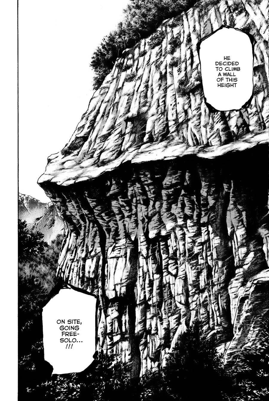 The Climber (Kokou no Hito) Manga Chapter 18 page 8 - Life-Saving scene