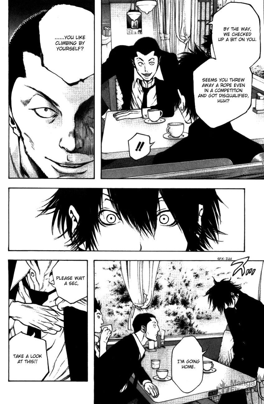 The Climber (Kokou no Hito) Manga Chapter 19 page 15 - Antihero scene