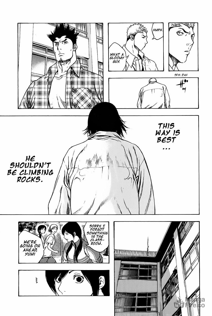 The Climber (Kokou no Hito) Manga Chapter 2 page 15 - Rope Partner scene