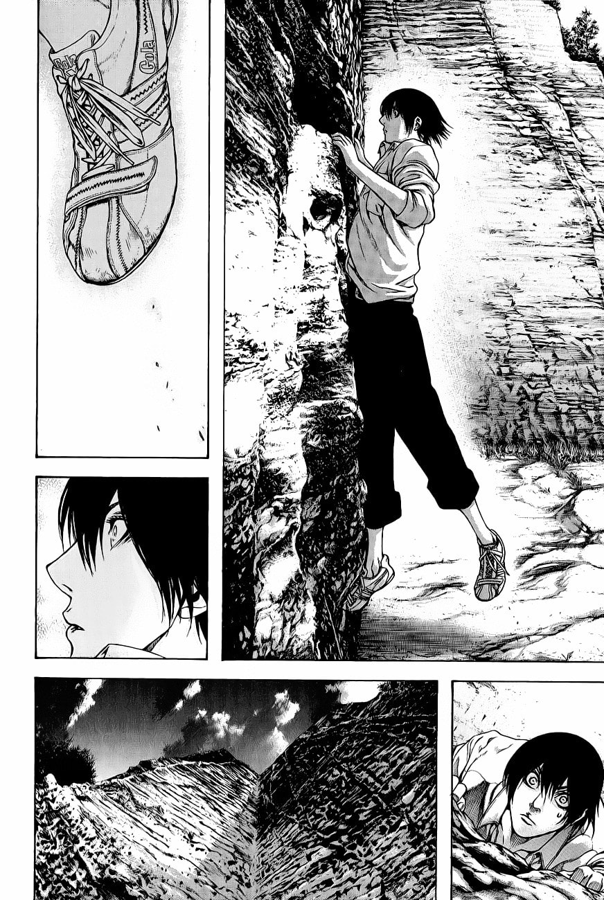 The Climber (Kokou no Hito) Manga Chapter 2 page 22 - Rope Partner scene