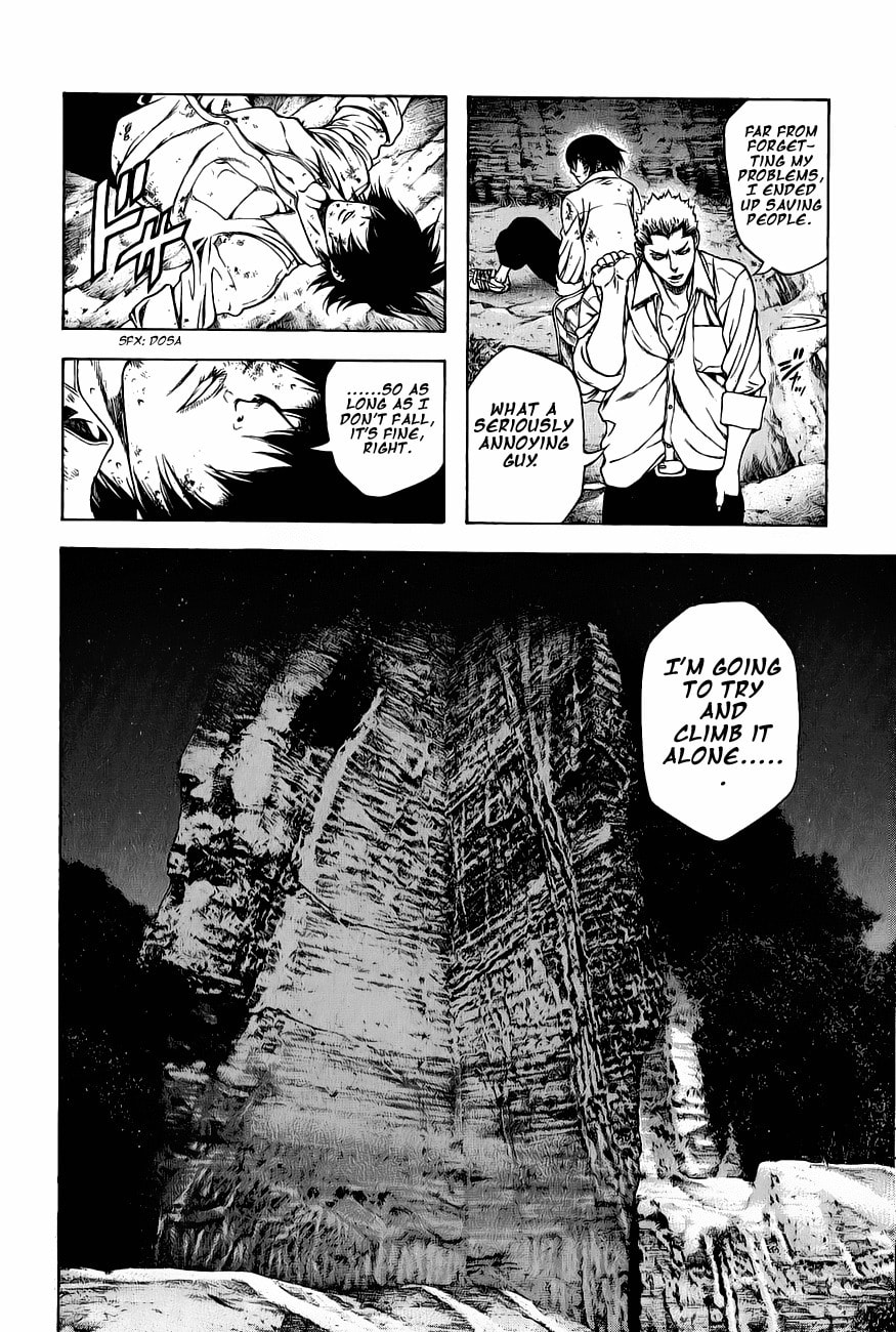 The Climber (Kokou no Hito) Manga Chapter 2 page 28 - Rope Partner scene