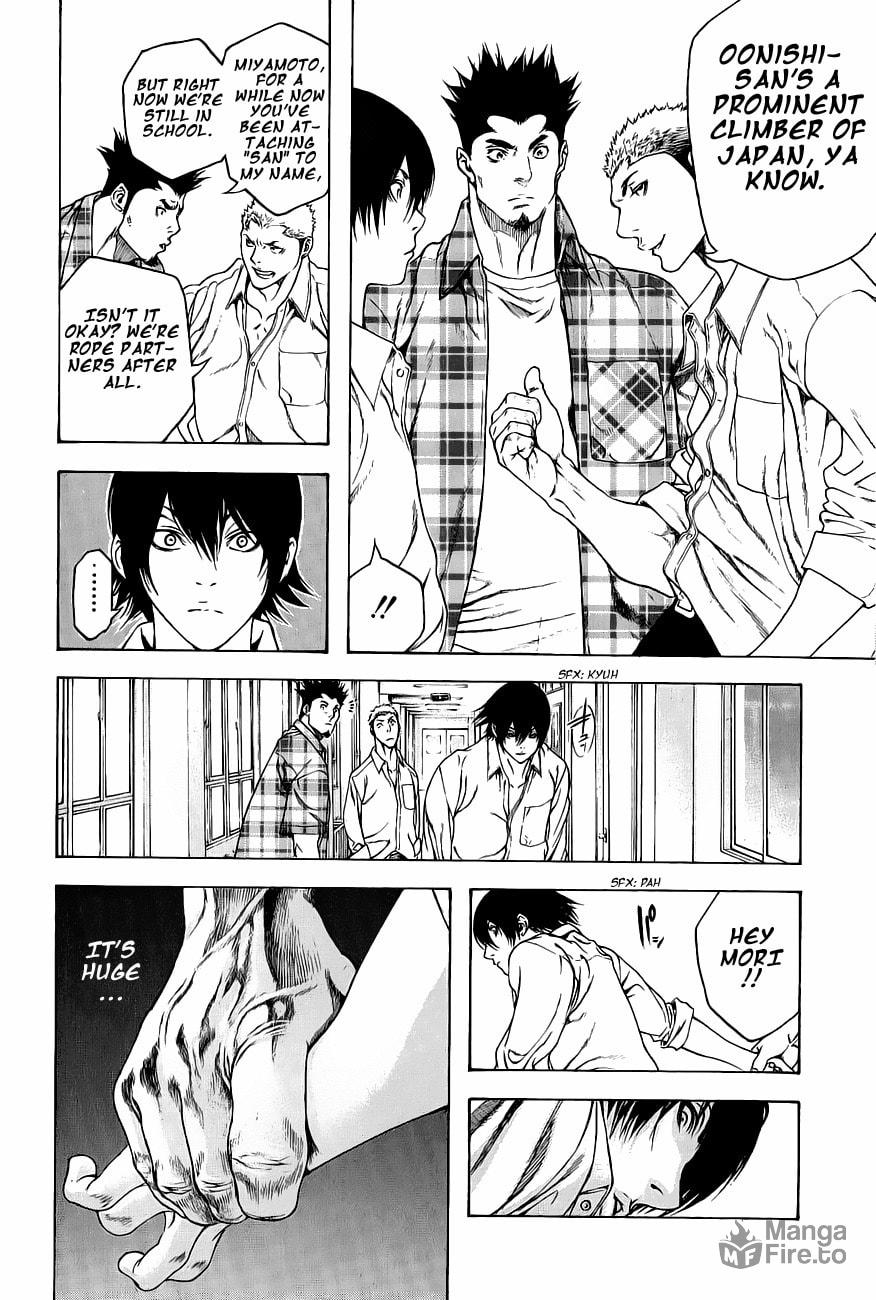 The Climber (Kokou no Hito) Manga Chapter 2 page 6 - Rope Partner scene