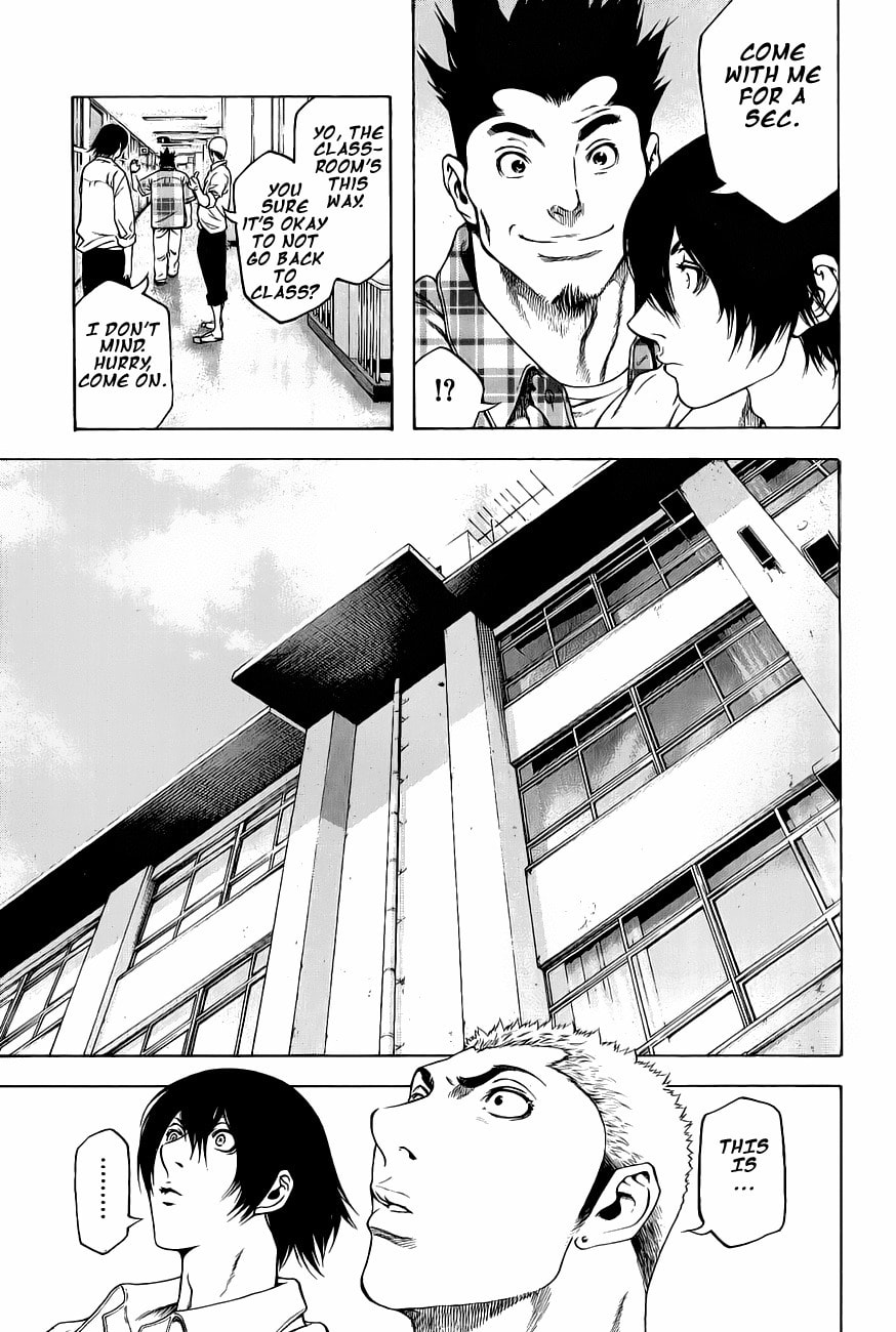 The Climber (Kokou no Hito) Manga Chapter 2 page 7 - Rope Partner scene