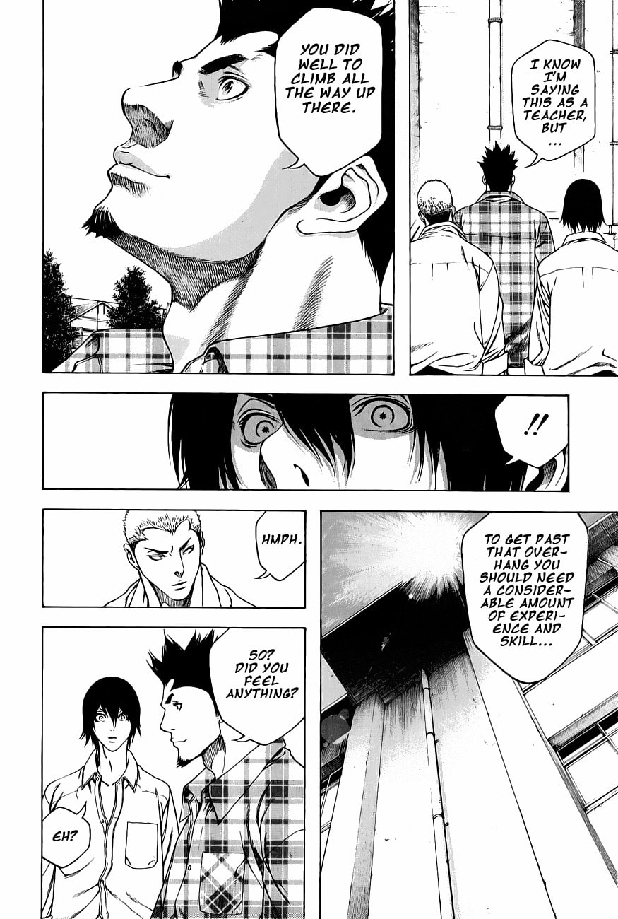 The Climber (Kokou no Hito) Manga Chapter 2 page 8 - Rope Partner scene