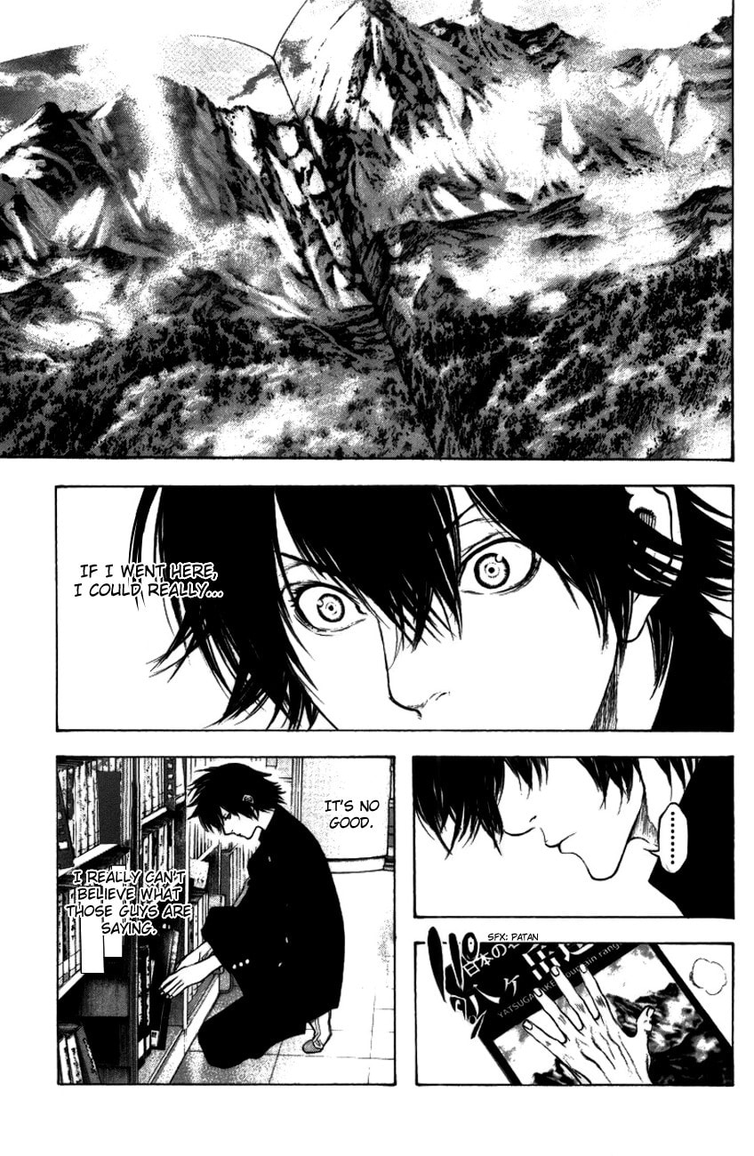 The Climber (Kokou no Hito) Manga Chapter 20 page 13 - Heartlessness scene