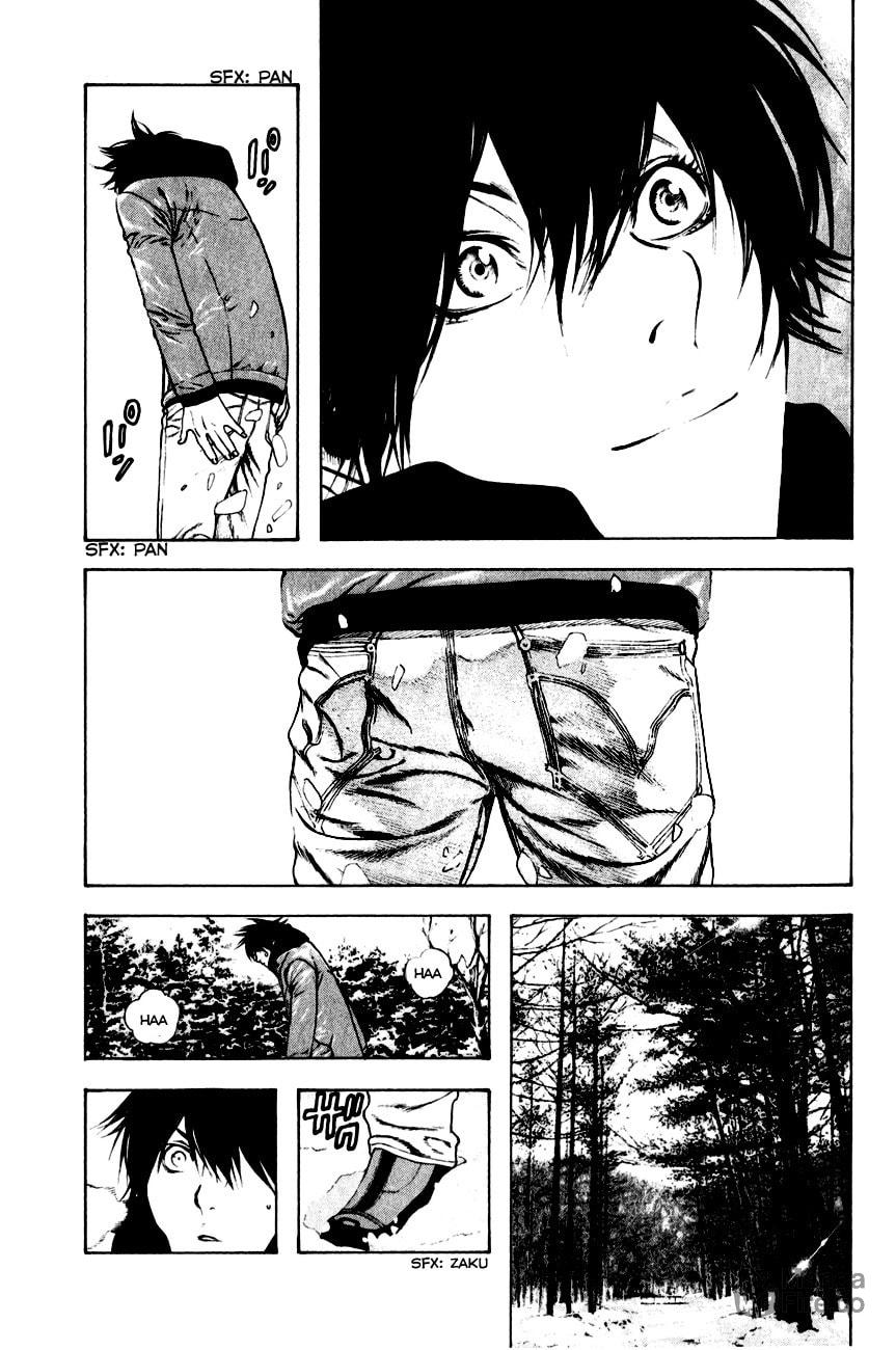 The Climber (Kokou no Hito) Manga Chapter 22 page 8 - Snowy Mountain Baptism scene