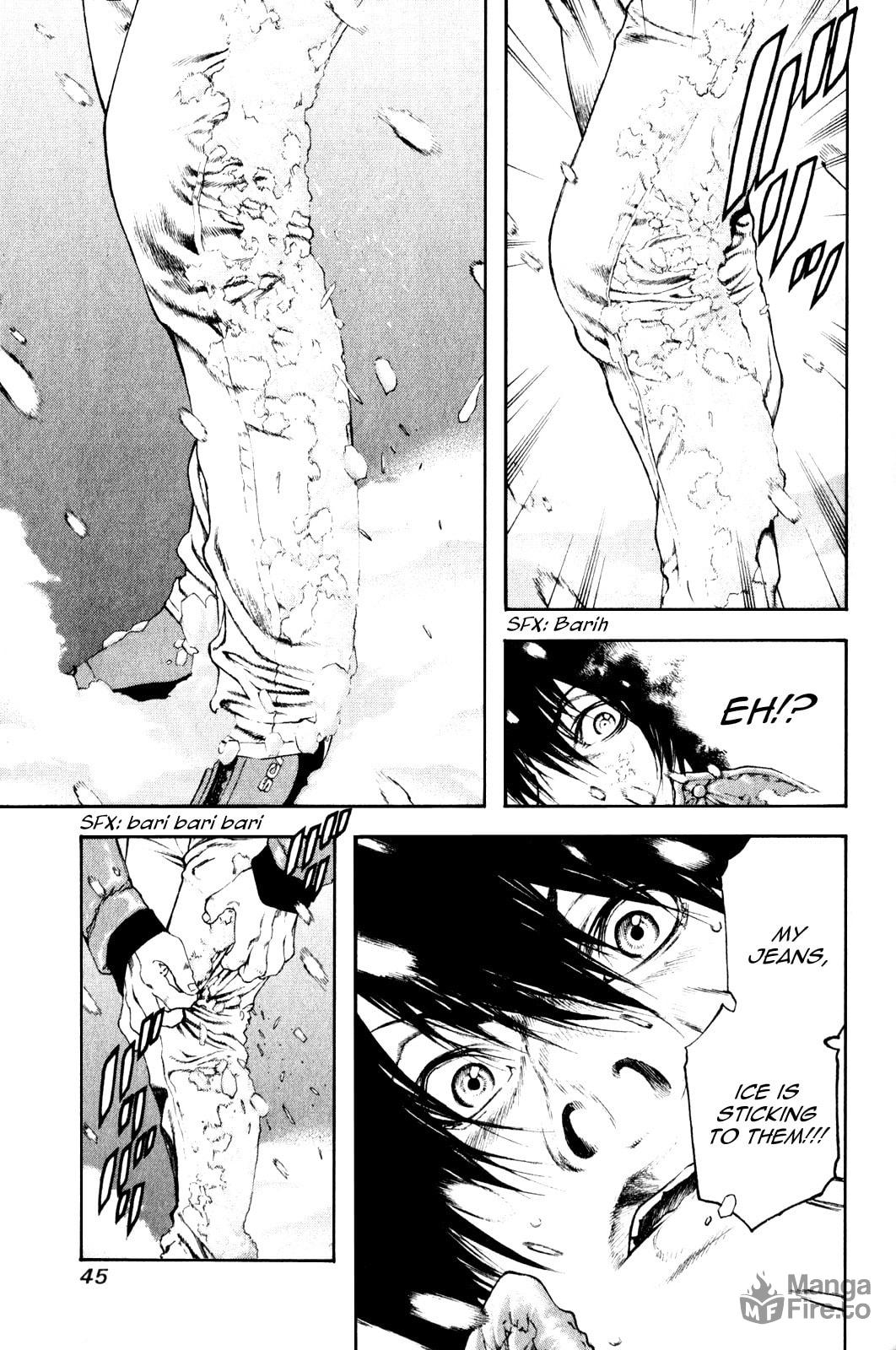 The Climber (Kokou no Hito) Manga Chapter 23 page 3 - Sleet scene