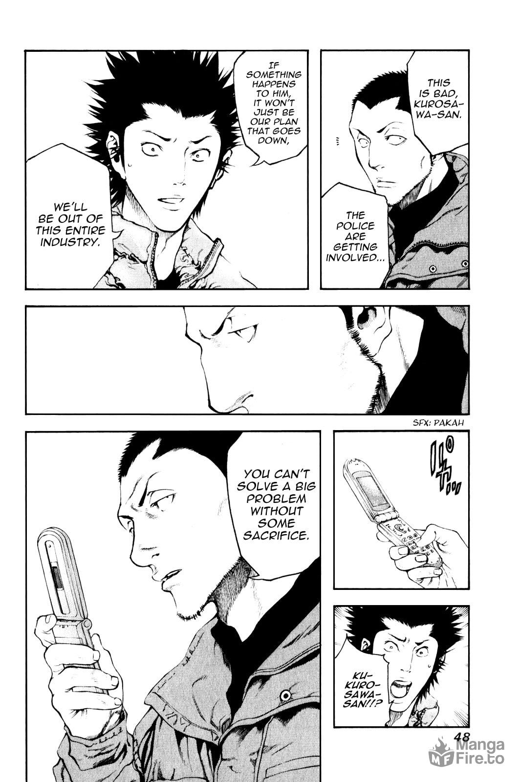 The Climber (Kokou no Hito) Manga Chapter 23 page 6 - Sleet scene