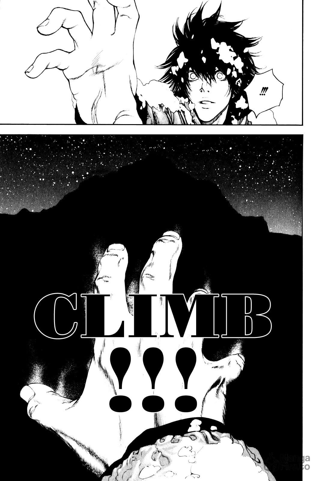 The Climber (Kokou no Hito) Manga Chapter 24 page 18 - Climb scene