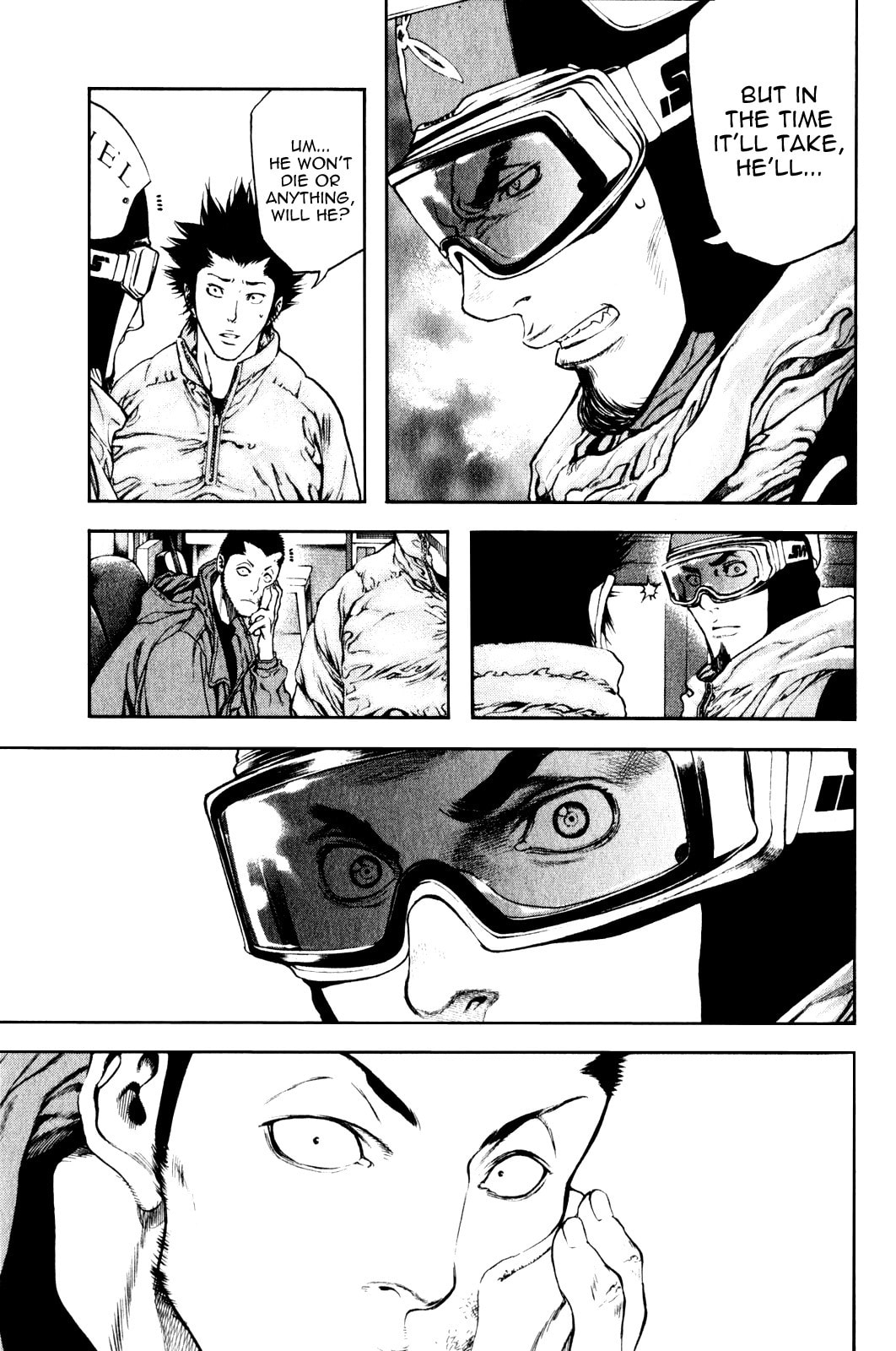 The Climber (Kokou no Hito) Manga Chapter 24 page 4 - Climb scene