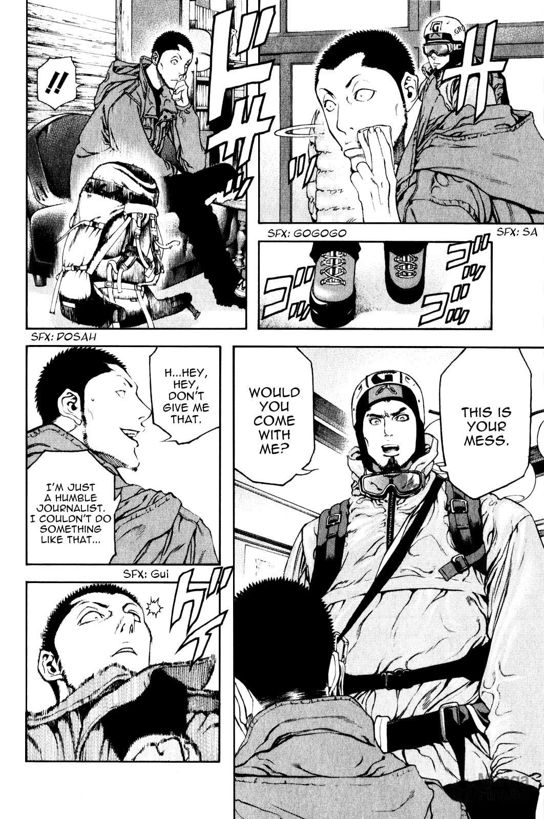 The Climber (Kokou no Hito) Manga Chapter 24 page 5 - Climb scene