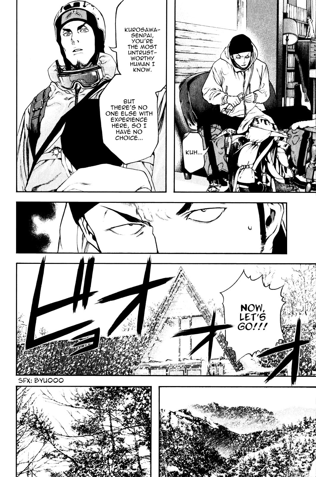 The Climber (Kokou no Hito) Manga Chapter 24 page 7 - Climb scene