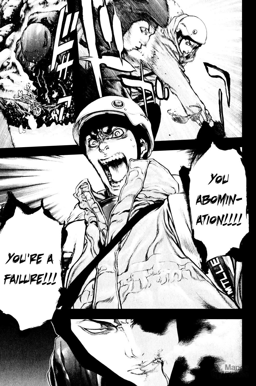 The Climber (Kokou no Hito) Manga Chapter 26 page 15 - Two People's Grudges scene