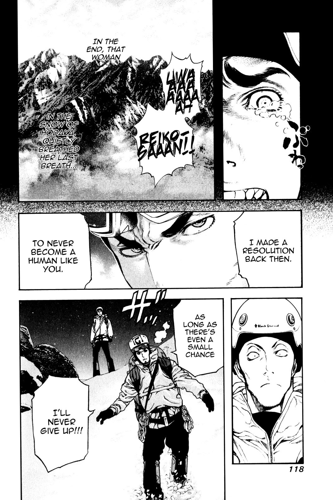 The Climber (Kokou no Hito) Manga Chapter 26 page 16 - Two People's Grudges scene