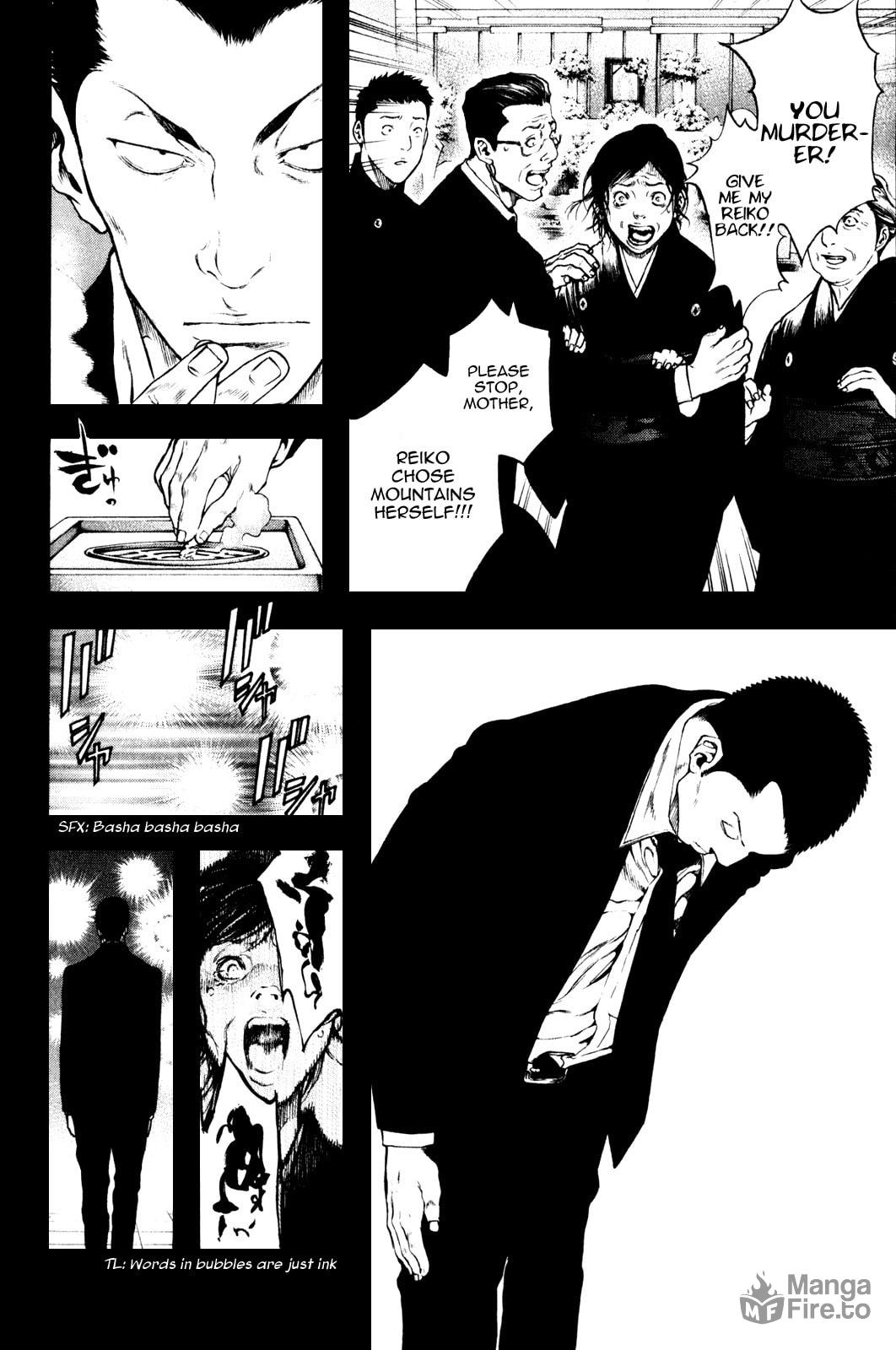 The Climber (Kokou no Hito) Manga Chapter 27 page 6 - Climb to Fight scene