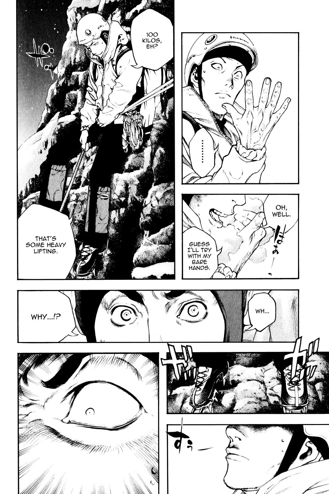 The Climber (Kokou no Hito) Manga Chapter 28 page 16 - Truth scene