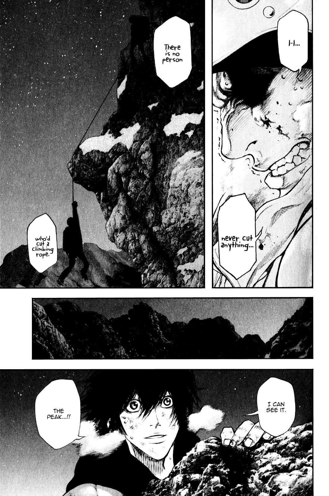 The Climber (Kokou no Hito) Manga Chapter 28 page 19 - Truth scene