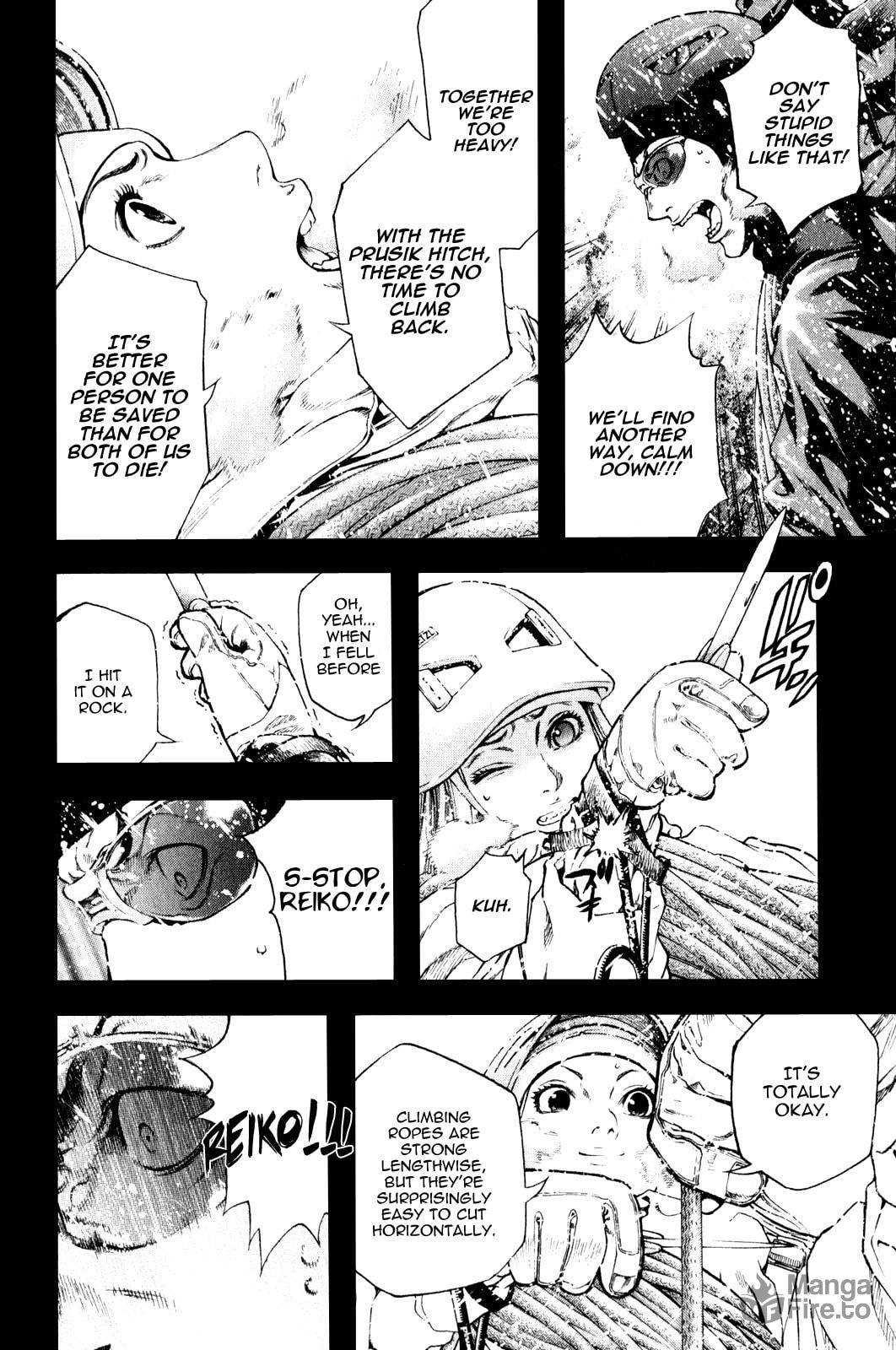 The Climber (Kokou no Hito) Manga Chapter 29 page 10 - Karmic Overturn scene