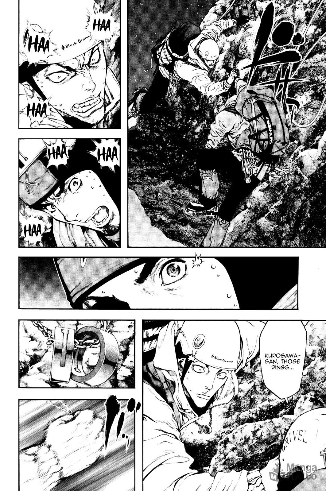 The Climber (Kokou no Hito) Manga Chapter 29 page 6 - Karmic Overturn scene