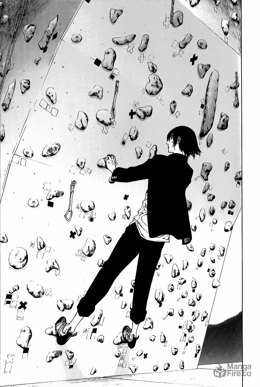 The Climber (Kokou no Hito) Manga Chapter 3 page 15 - Climbing Shoes scene