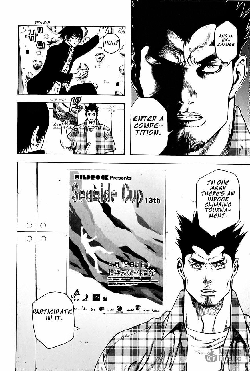 The Climber (Kokou no Hito) Manga Chapter 3 page 18 - Climbing Shoes scene