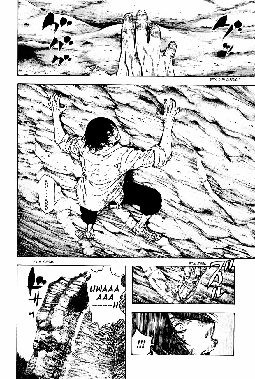 The Climber (Kokou no Hito) Manga Chapter 3 page 2 - Climbing Shoes scene