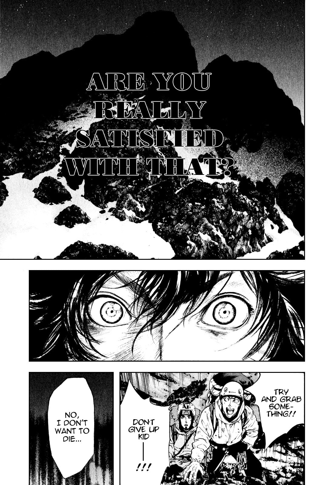 The Climber (Kokou no Hito) Manga Chapter 30 page 14 - Memory of Falling scene