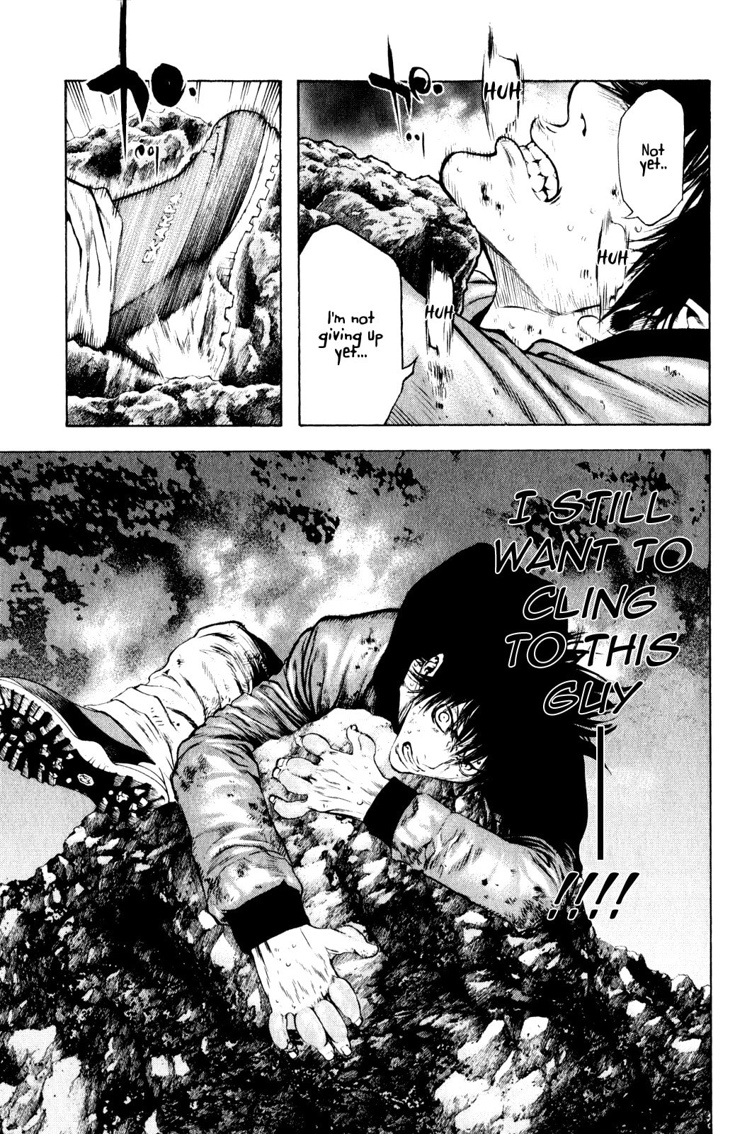 The Climber (Kokou no Hito) Manga Chapter 30 page 17 - Memory of Falling scene