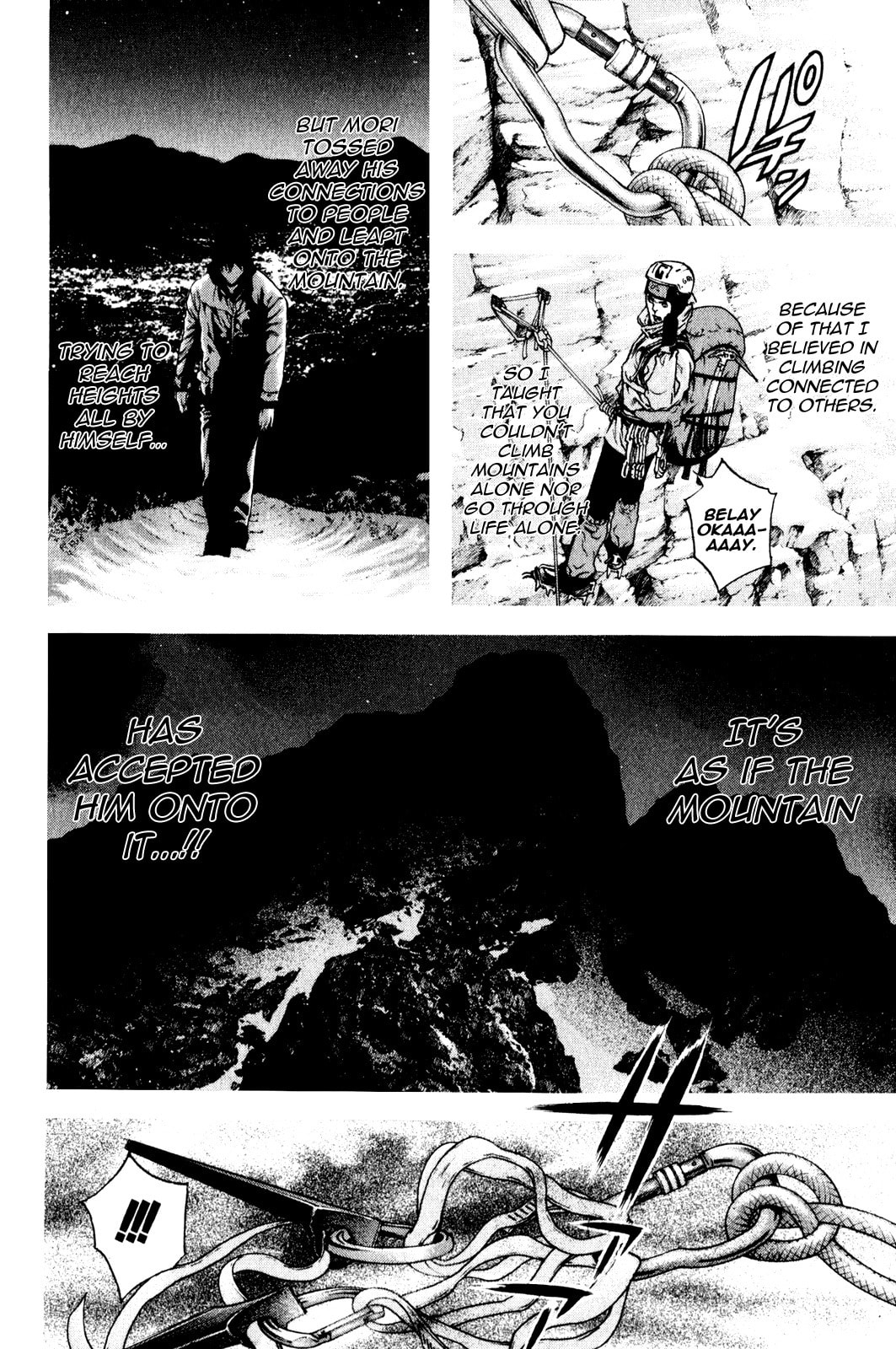 The Climber (Kokou no Hito) Manga Chapter 31 page 7 - Do or Die scene