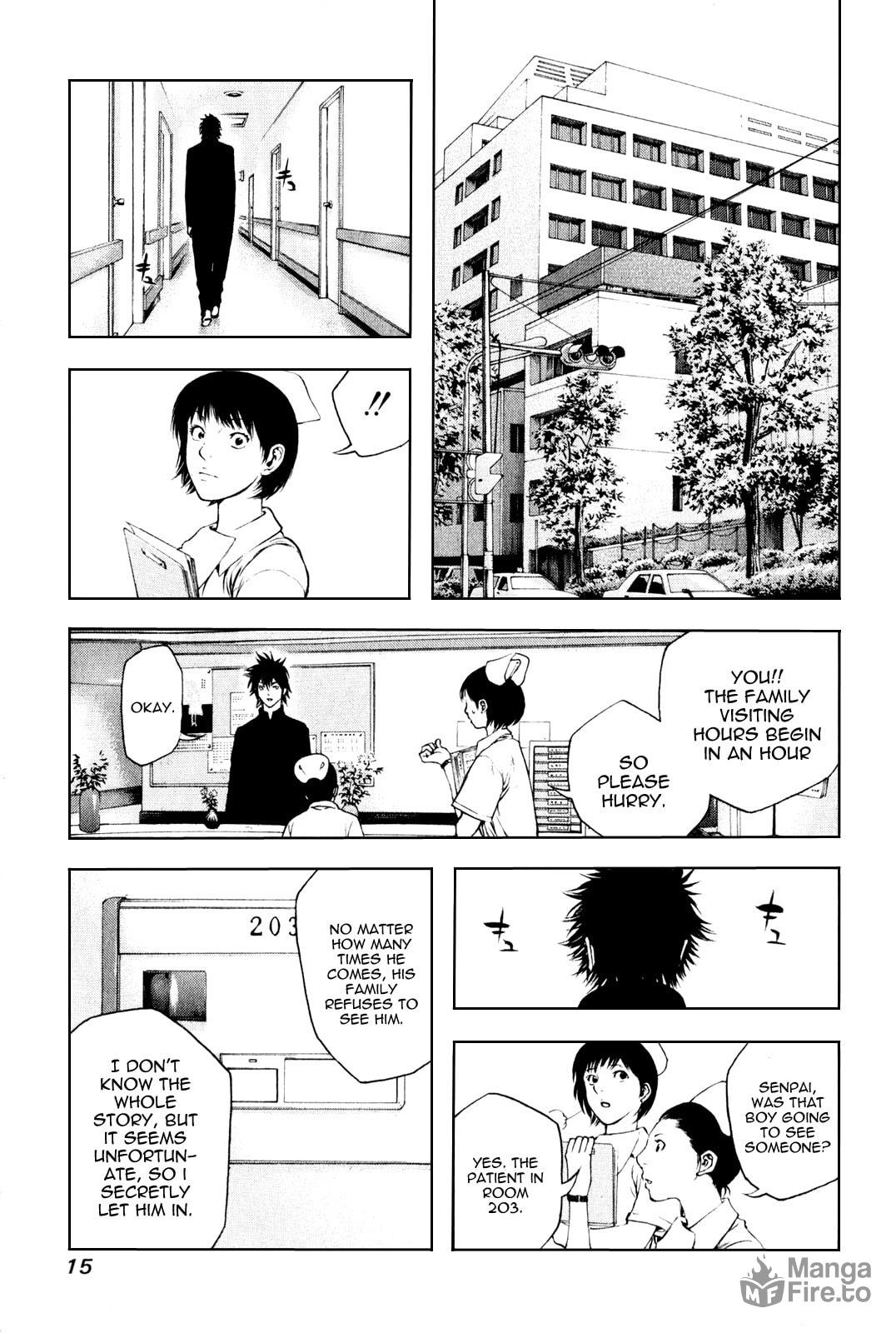 The Climber (Kokou no Hito) Manga Chapter 32 page 18 - Silent Return scene