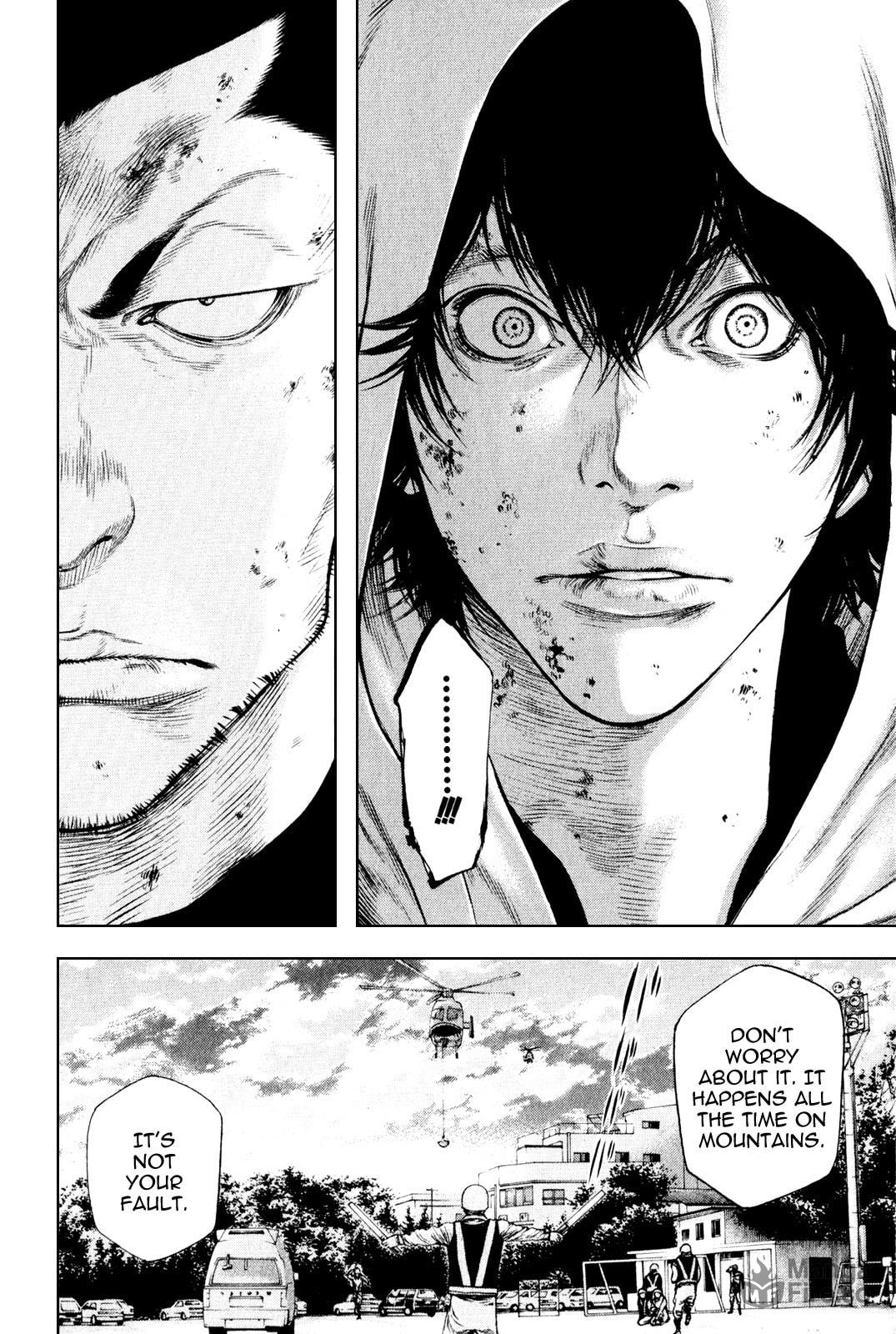 The Climber (Kokou no Hito) Manga Chapter 32 page 9 - Silent Return scene